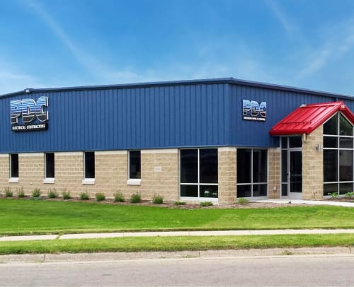 Exterior of PDC Headquarters in Monroe, WI