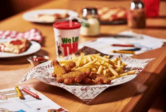 Browse the kids' menu from Beggars Pizza