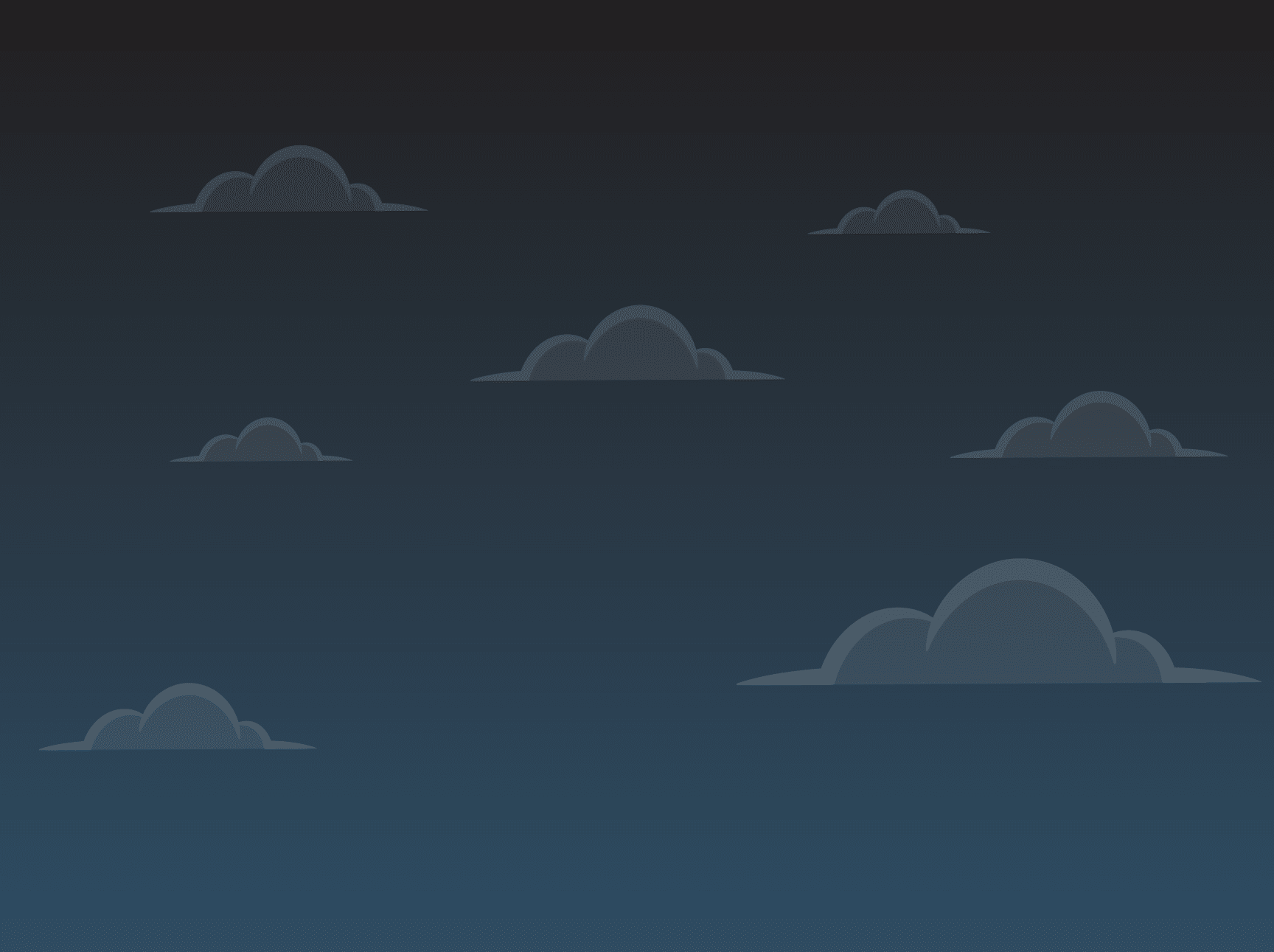 A background image of clouds