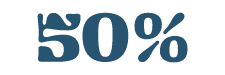 50%