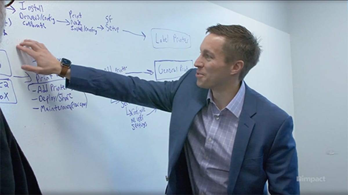 Client testimonial explaining benefits