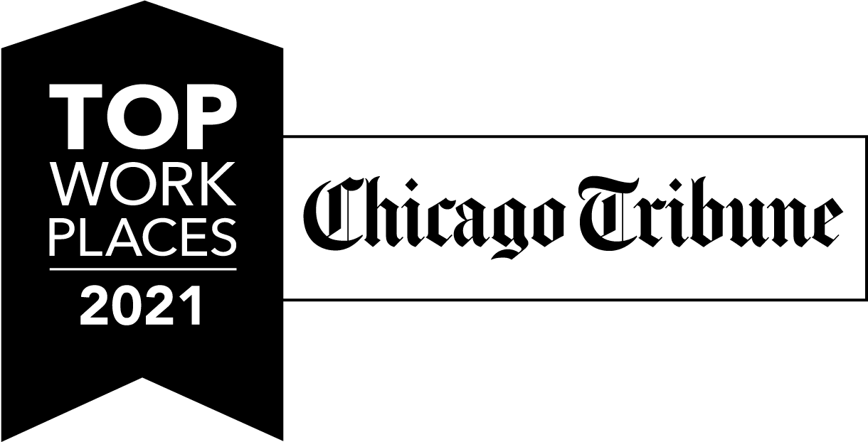 Chicago Tribune - Top Work Places 2021 logo