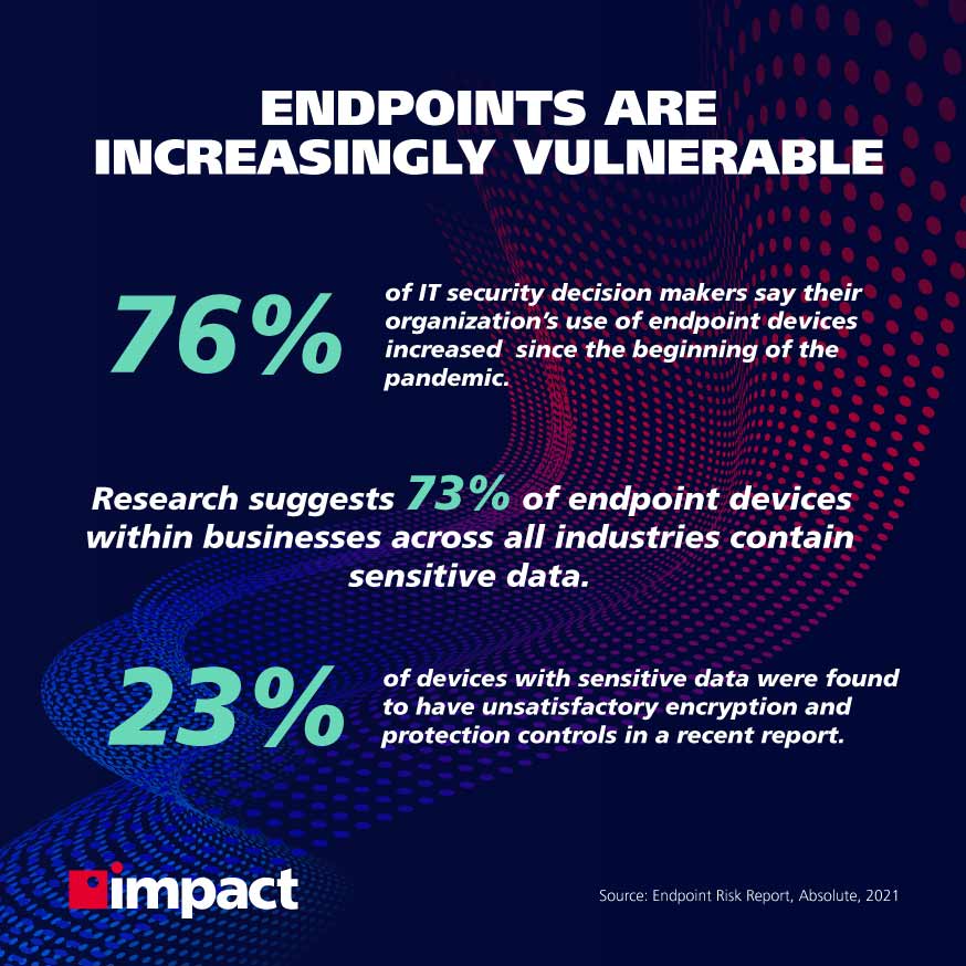 endpoint security vulnerability statistics graphic