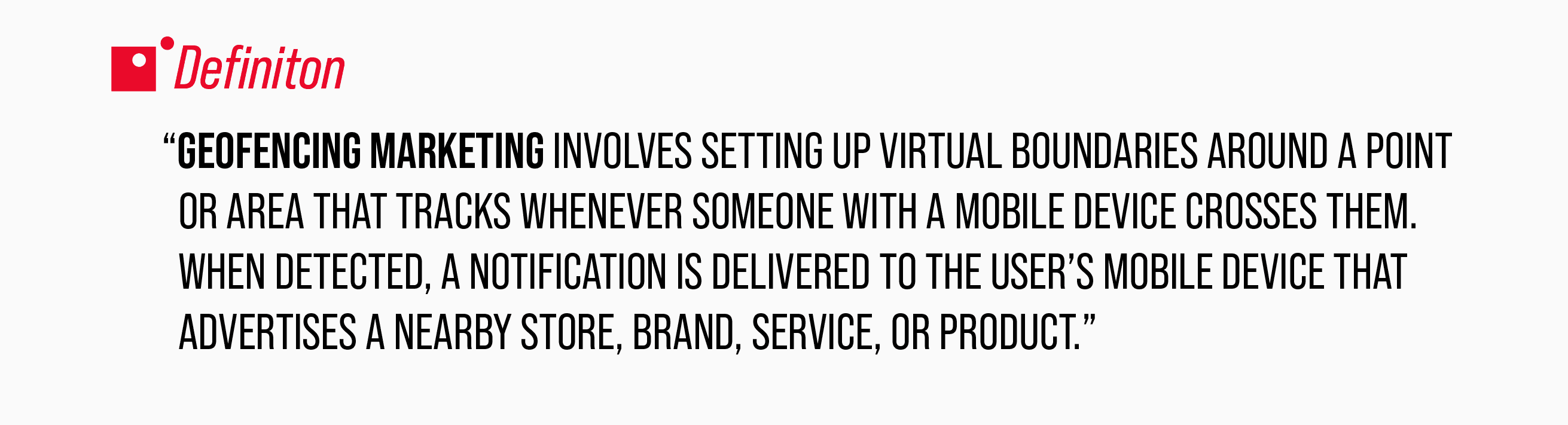definition of geofencing
