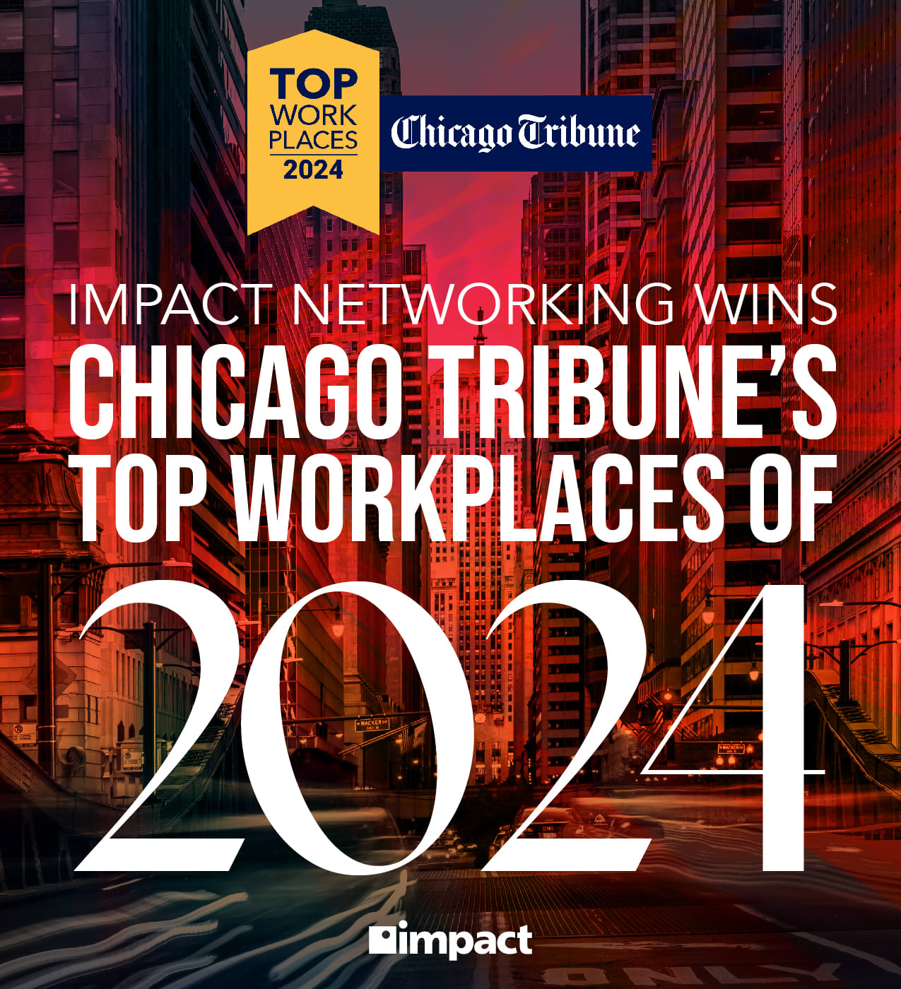 Impact Named One of Chicago’s Top Workplaces of 2024 by the Chicago Tribune
