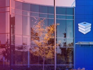 A photo of the DOT Security building