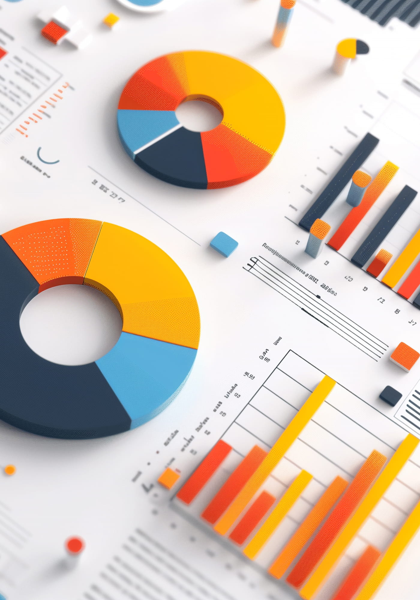 pie chart and graphs