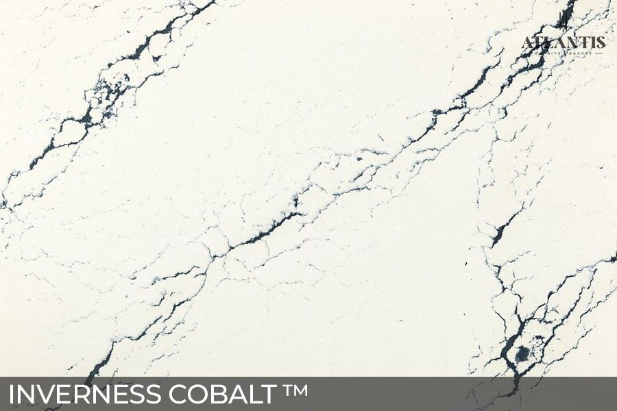 Cambria Stone Slab Quartz inverness cobalt