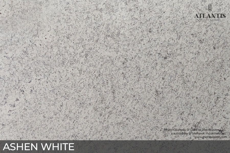 Daltile Granite Stone Slab ashen white