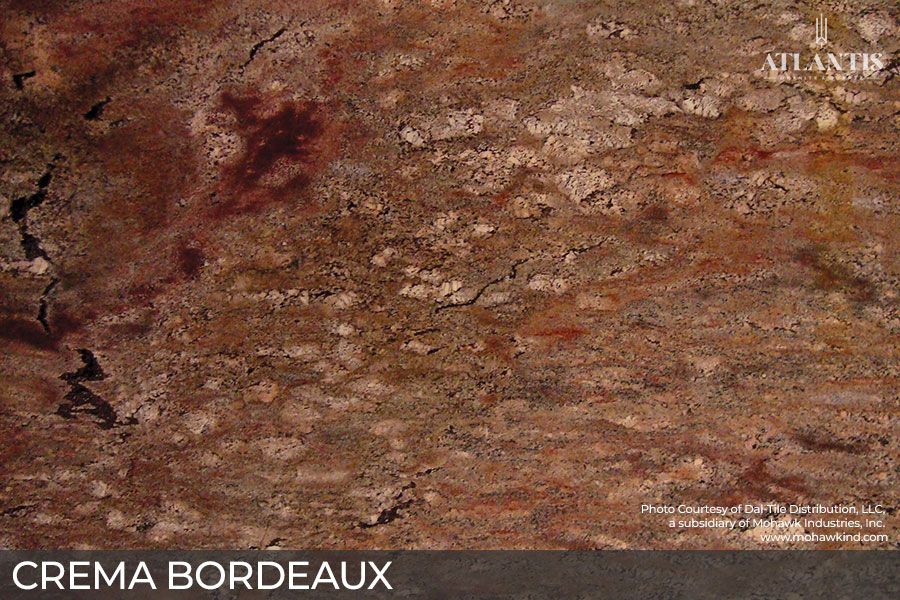 Daltile Granite Stone Slab crema bordeaux
