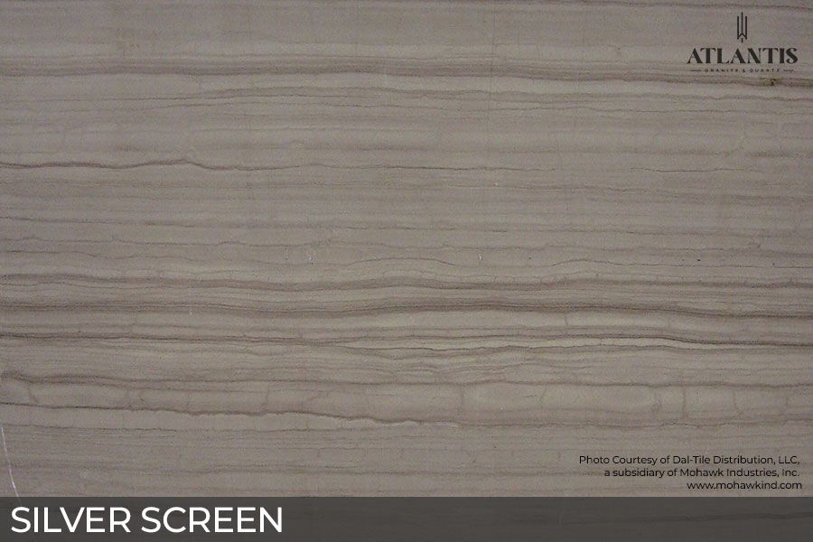 Daltile Marble Stone Slab silver screen