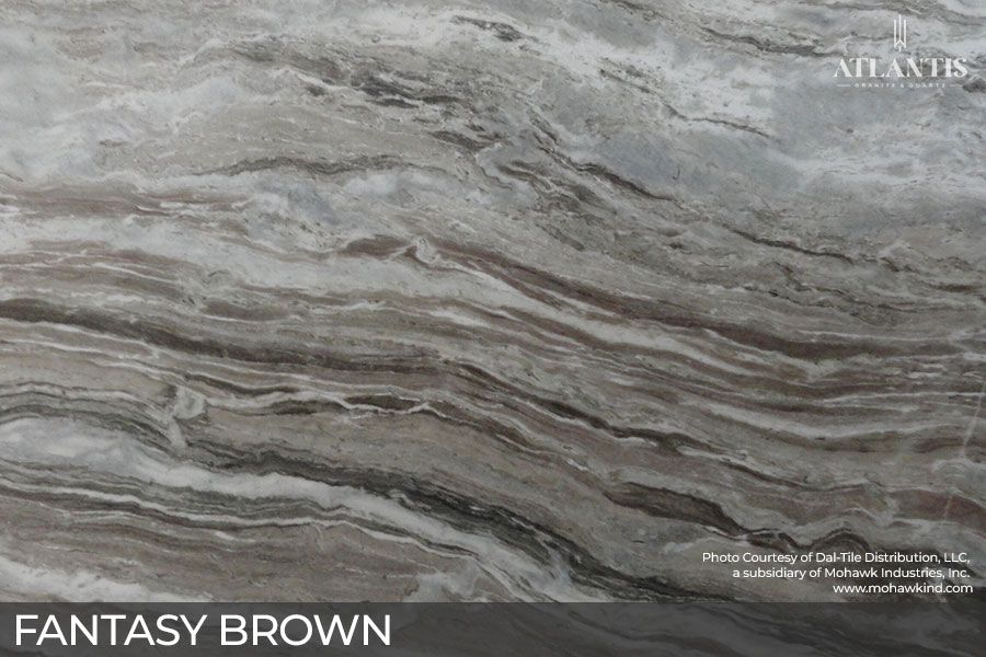 Daltile Marble Stone Slab fantasy brown