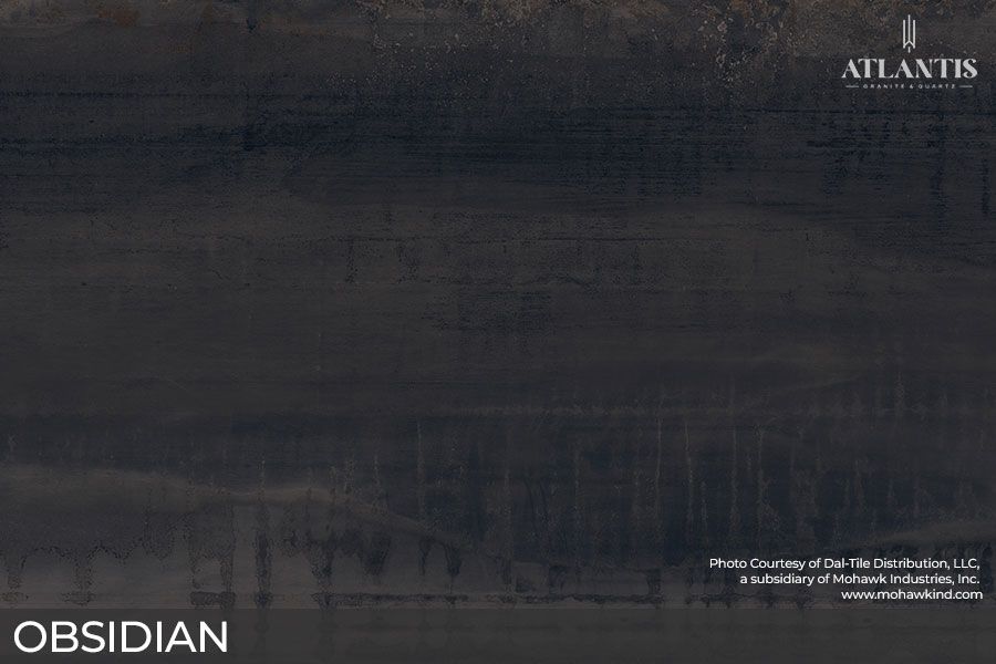 Daltile Porcelain Stone Slab obsidian