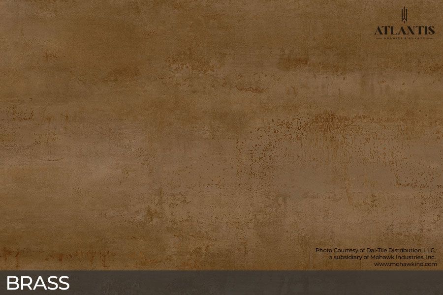 Daltile Porcelain Stone Slab brass