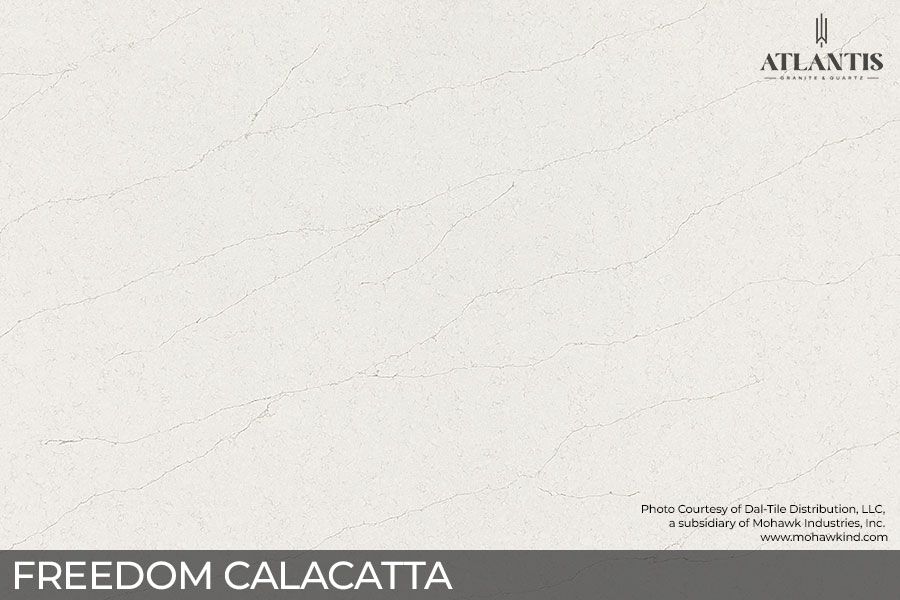 Daltile Quartz Stone Slab freedom calacatta