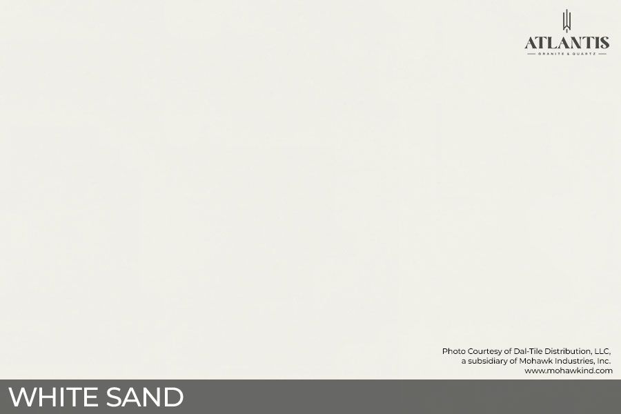 Daltile Quartz Stone Slab white sand