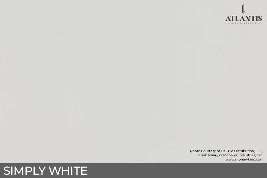 Daltile Quartz Stone Slab simply white