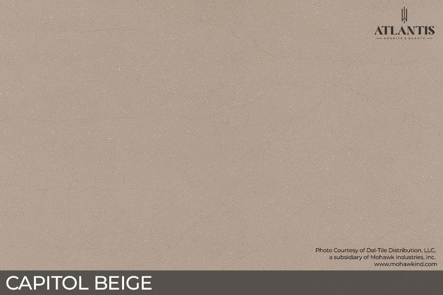 Daltile Quartz Stone Slab capitol beige
