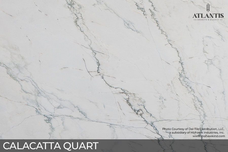 Daltile Quartzite Stone Slab calacatta quart