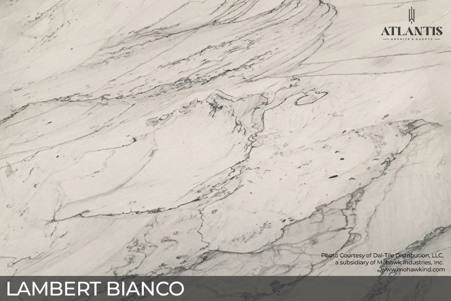 Daltile Quartzite Stone Slab lambert bianco