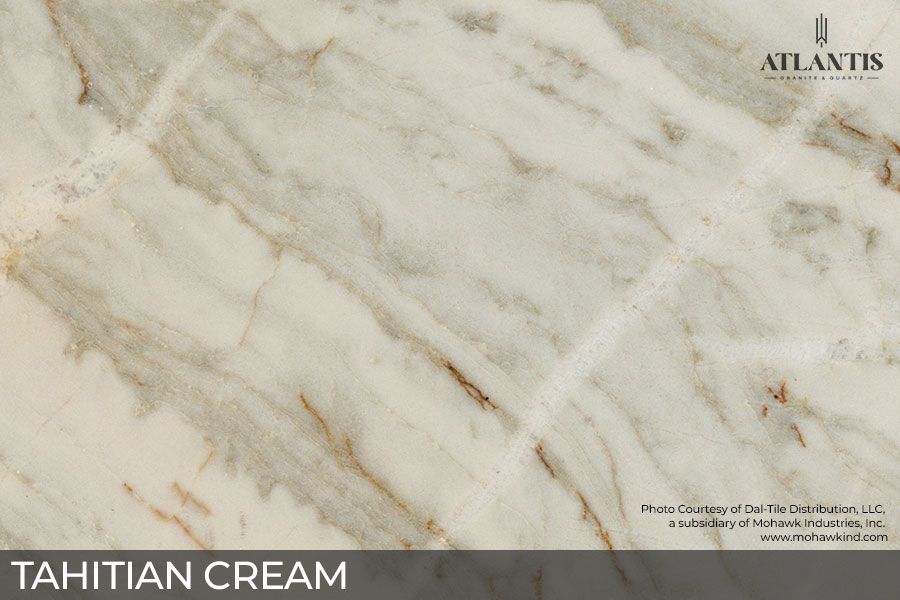 Daltile Quartzite Stone Slab tahitian cream