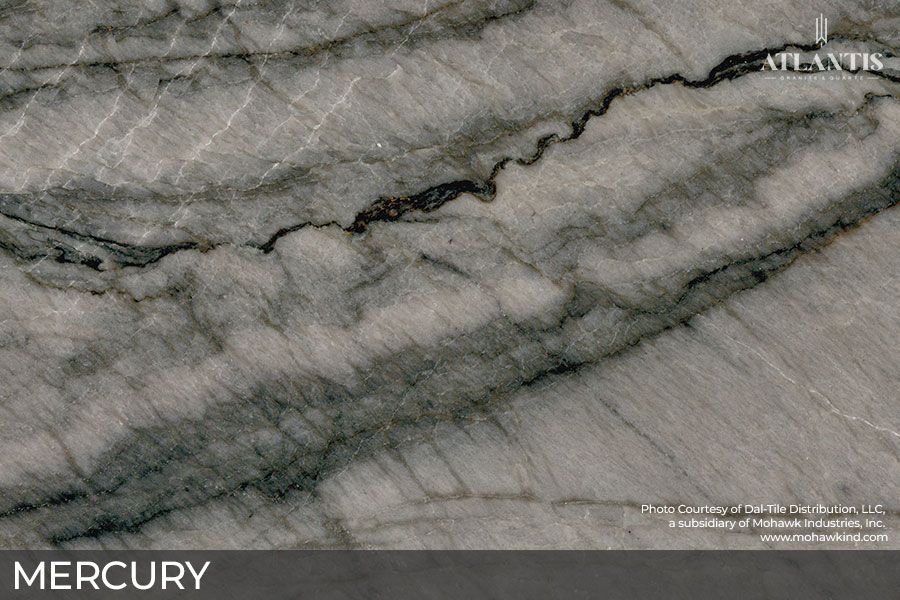 Daltile Quartzite Stone Slab mercury