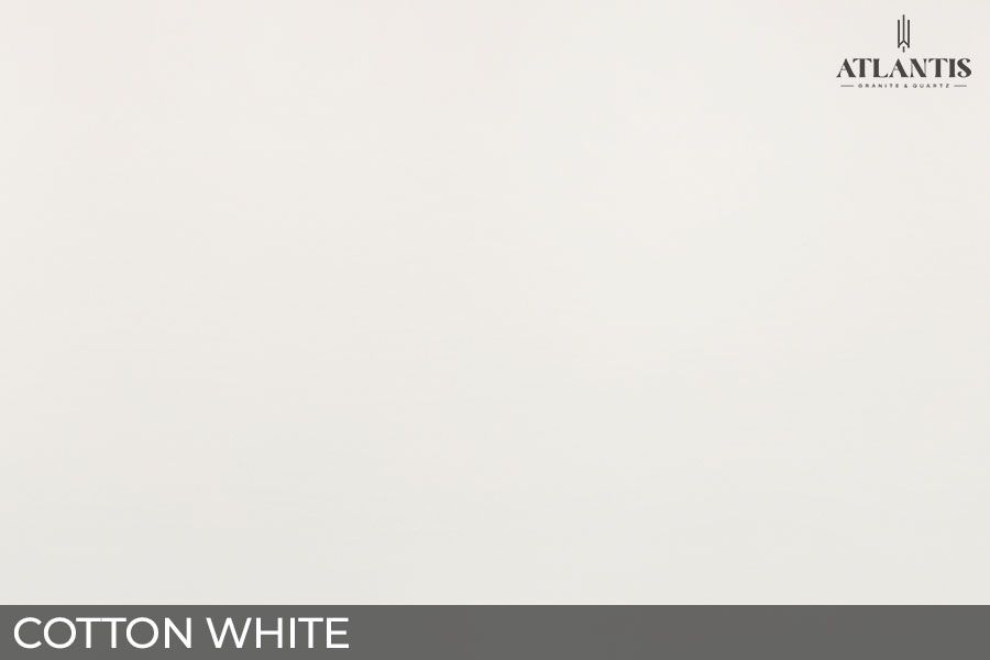 LX Hausys Quartz Stone Slab cotton white