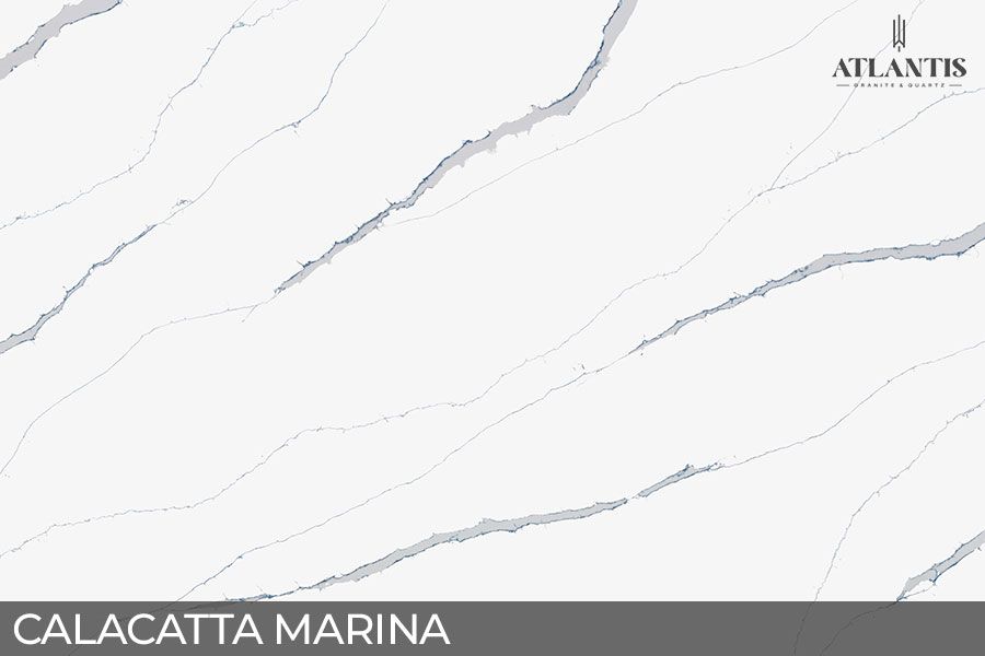 LX Hausys Quartz Stone Slab calacatta marina