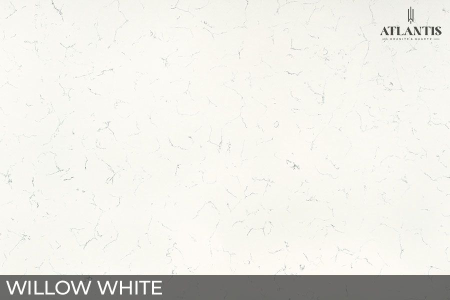 LX Hausys Quartz Stone Slab willow white