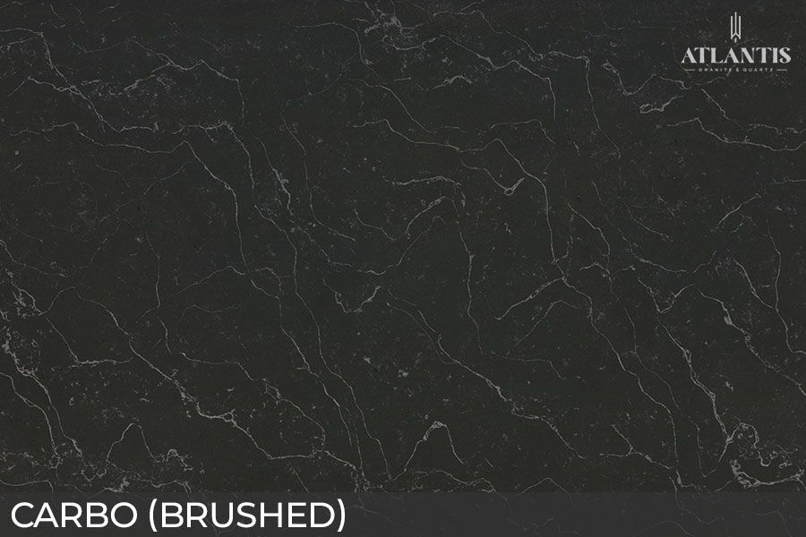 LX Hausys Quartz Stone Slab carbo brushed