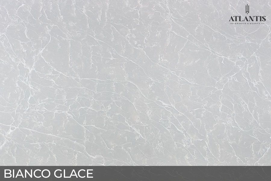 LX Hausys Quartz Stone Slab bianco glace