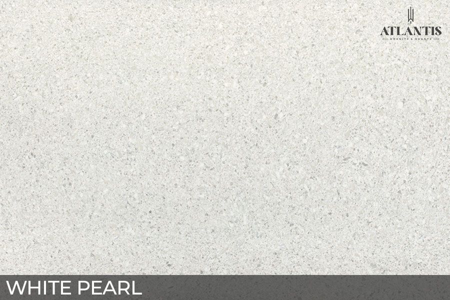 LX Hausys Stone Slab white pearl