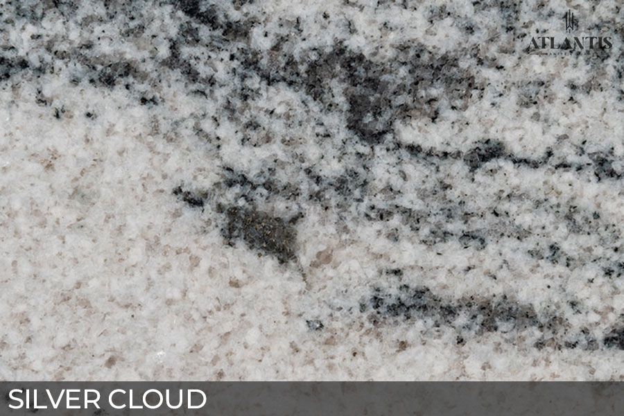 MSI Granite Stone Slab silver cloud