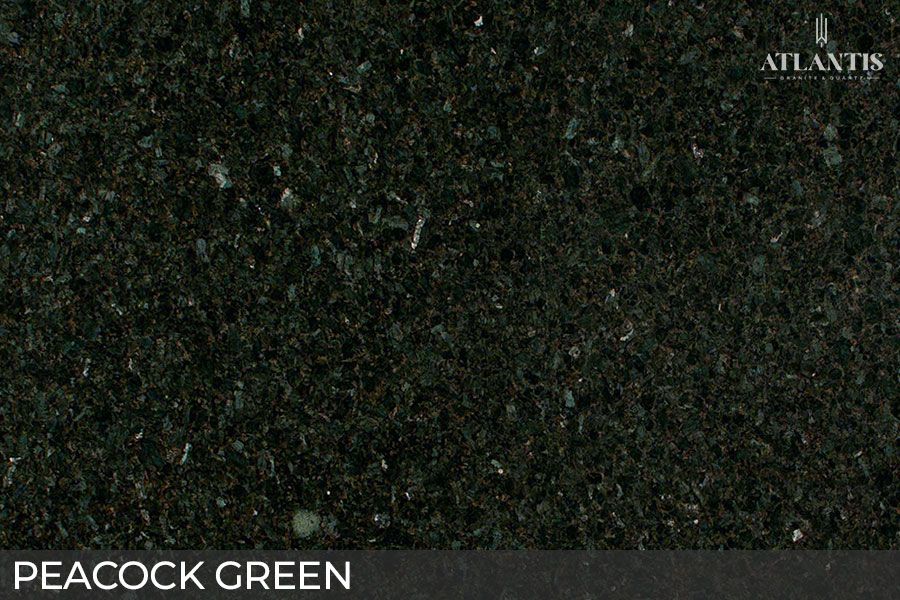 MSI Granite Stone Slab peacock green