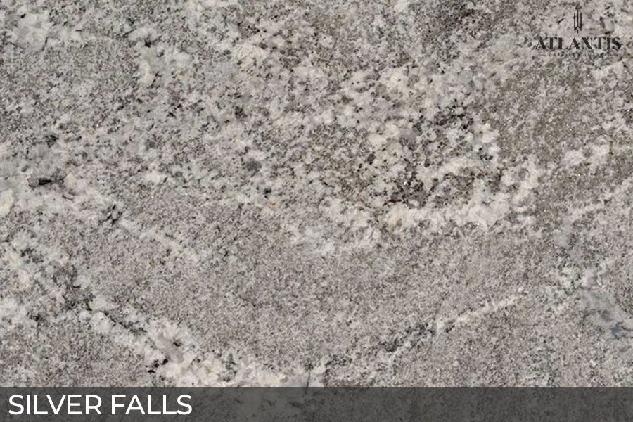 MSI Granite Stone Slab silver falls
