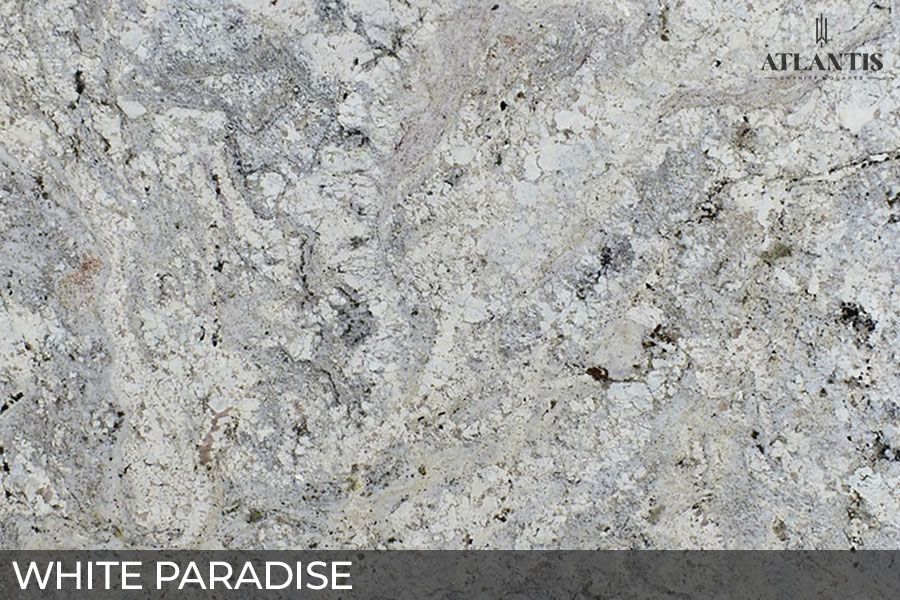 MSI Granite Stone Slab white paradise