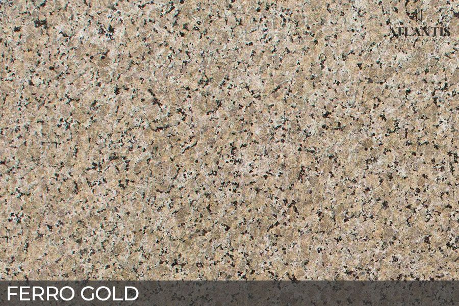 MSI Granite Stone Slab ferro gold