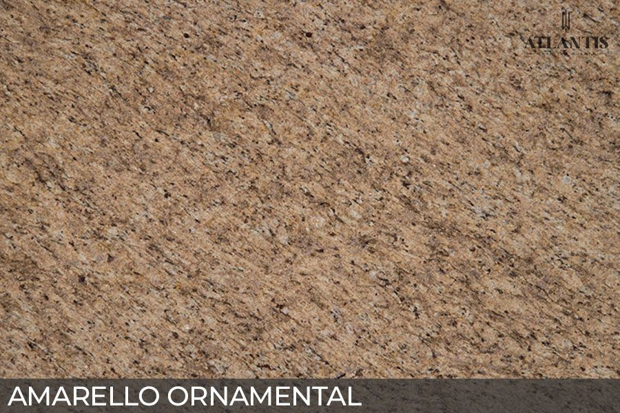 MSI Granite Stone Slab amarello ornamental