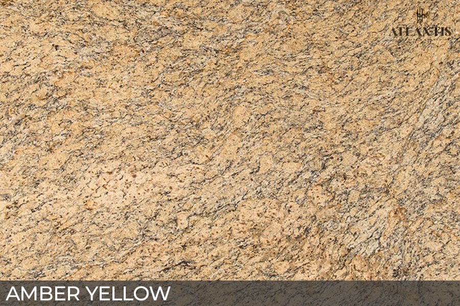 MSI Granite Stone Slab amber yellow
