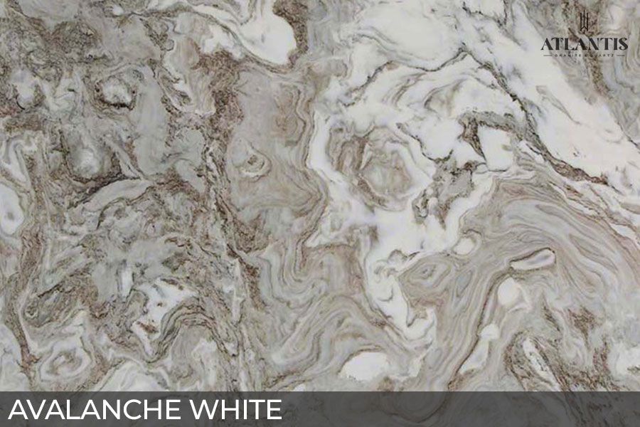 MSI Marble Stone Slab avalanche white