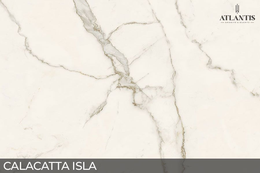 MSI Porcelain Stone Slab calacatta isla