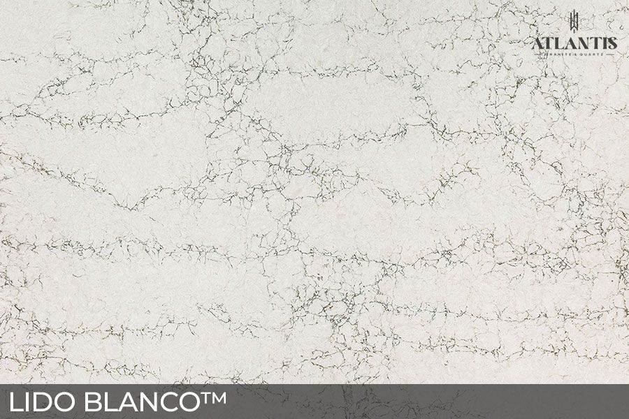 MSI Quartz Stone Slab lido blanco