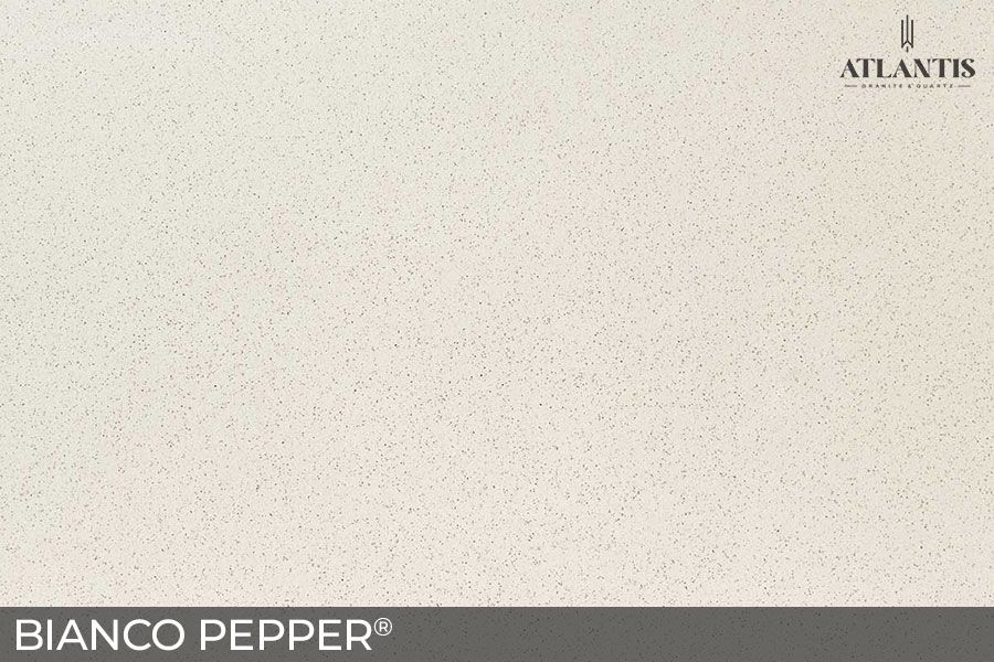 MSI Quartz Stone Slab bianco pepper