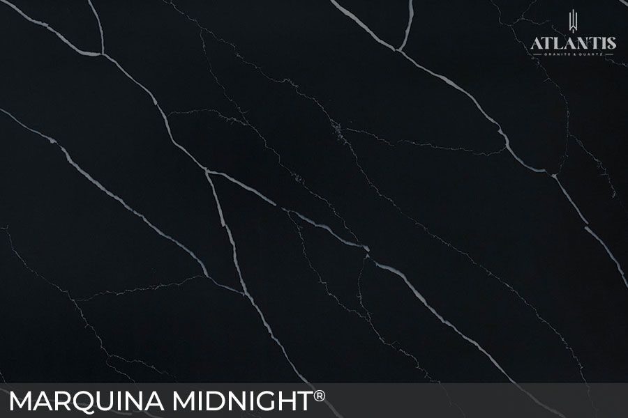 MSI Quartz Stone Slab marquina midnight