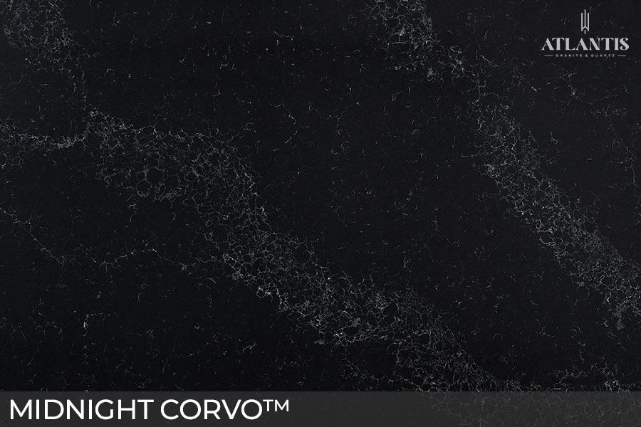 MSI Quartz Stone Slab midnight corvo