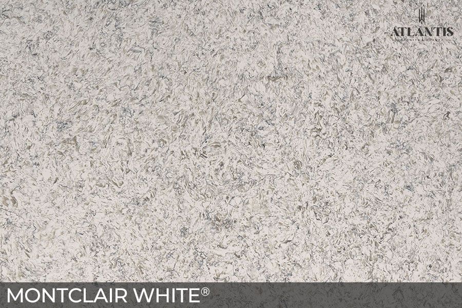 MSI Quartz Stone Slab Montclair white