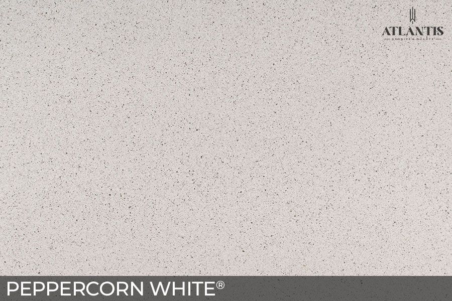 MSI Quartz Stone Slab peppercorn white