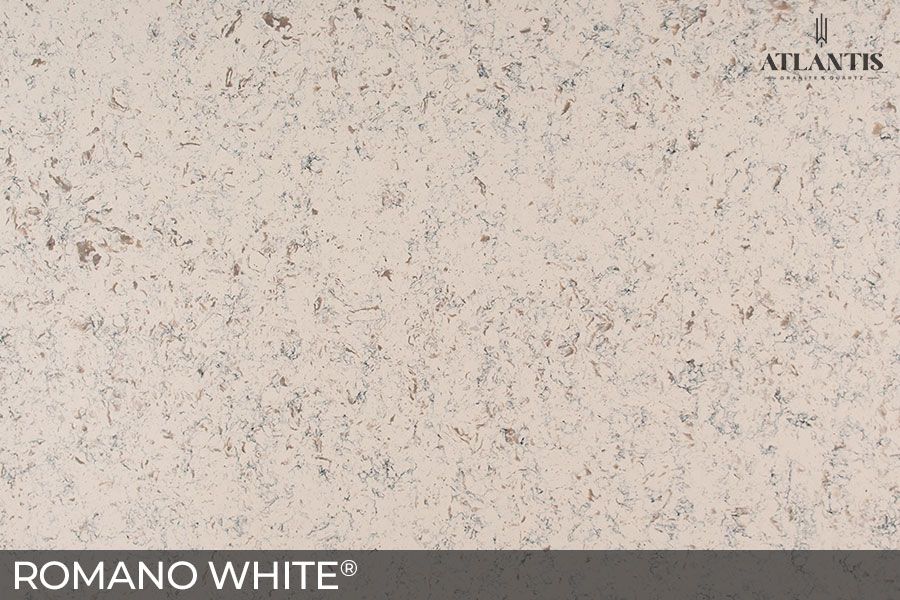 MSI Quartz Stone Slab romano white