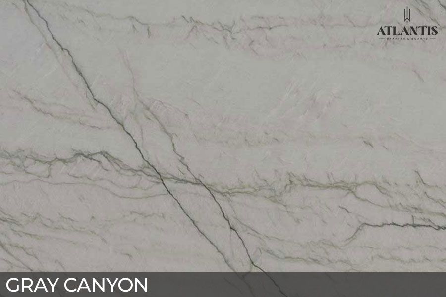 MSI Quartzite Stone Slab gray canyon