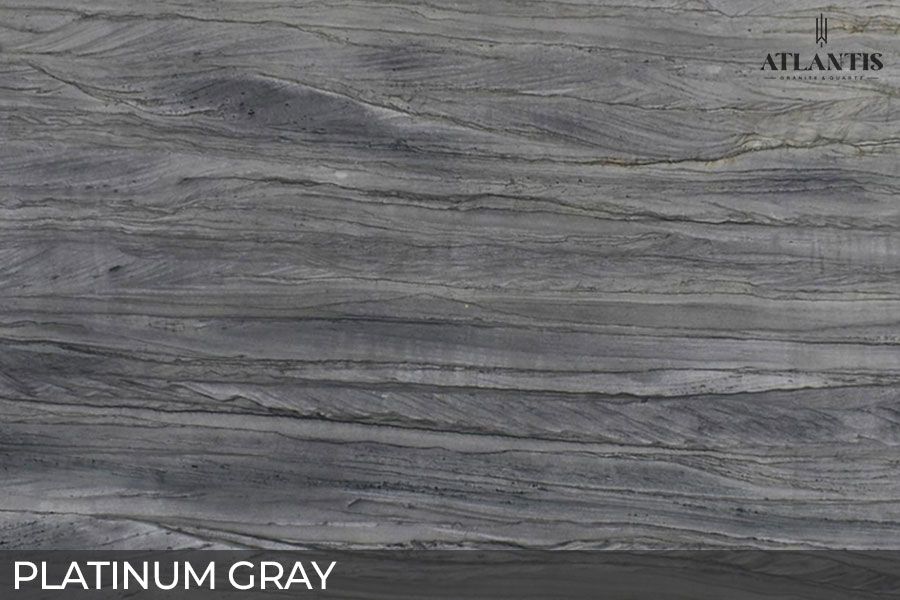 MSI Quartzite Stone Slab platinum gray